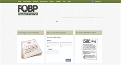 Desktop Screenshot of friendsofbryanpark.org